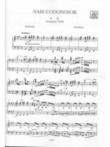 Nabucodonosor. Edition Critique - VERDI - Partition - Opéras